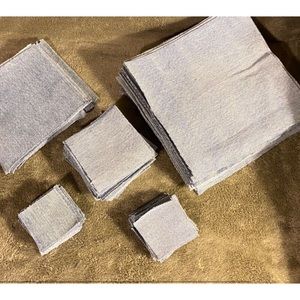 Denim squares for patches, LEVIS vintage jeans